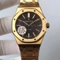 Replica Audemars Piguet Royal Oak 15400 ZX Yellow Gold Black Dial Swiss 3120