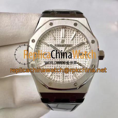 Replica Audemars Piguet Royal Oak 15400 JF Stainless Steel Silver Dial Swiss 3120