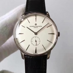 Replica Vacheron Constantin Patrimony 1110U/000G-B086 N Stainless Steel White Dial Swiss 4400AS