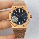 Replica Audemars Piguet Royal Oak 15450 JF Rose Gold Blue Dial Swiss 3120