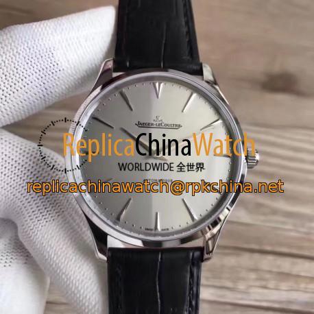 Replica Jaeger-LeCoultre Master Ultra Thin 41 1338421 N Stainless Steel Grey Dial M9015