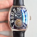 Replica Franck Muller Cintree Curvex Imperial Tourbillon 8880 T LH Stainless Steel Black Dial Swiss Tourbillon