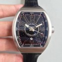 Replica Franck Muller Vanguard V45 LE Titanium Black Dial Swiss 2824-2