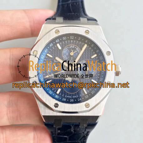 Replica Audemars Piguet Royal Oak Perpetual Calendar 41MM 26574ST.OO.1220ST.02 BF Stainless Steel Blue Dial Swiss 5134