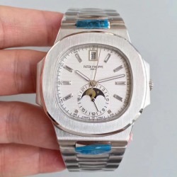 Replica Patek Philippe Nautilus 5726/1A-010 N Stainless Steel White Dial Swiss 324 S QA LU 24H/303