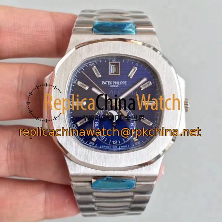 Replica Patek Philippe Nautilus 5726/1A-010 N Stainless Steel Blue Dial Swiss 324 S QA LU 24H/303