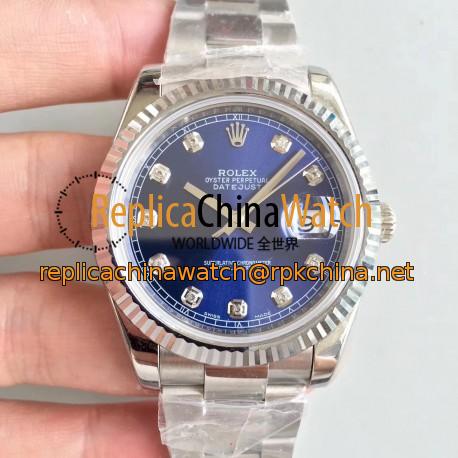 Replica Rolex Datejust II 126334 41MM N Stainless Steel Blue Dial Swiss 3235