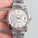 Replica Rolex Datejust II 126300 41MM N Stainless Steel Rhodium Dial Swiss 3235