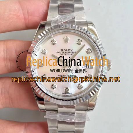 Replica Rolex Datejust II 126334 41MM N Stainless Steel Mother Of Pearl Dial Swiss 3235