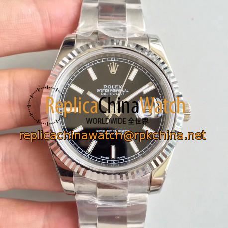 Replica Rolex Datejust II 126334 41MM N Stainless Steel Black Dial Swiss 3235