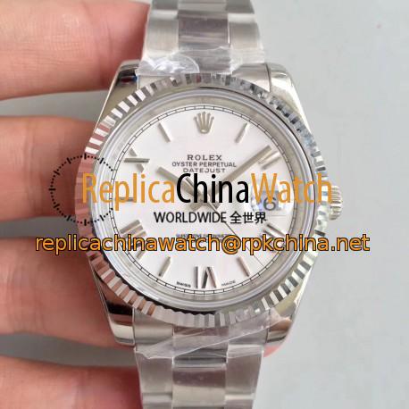 Replica Rolex Datejust II 126334 41MM N Stainless Steel Mother Of Pearl Dial Swiss 3235