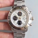 Replica Breitling Superocean Chronograph Steelfish A13341C3.G782.162A GF Stainless Steel White Dial Swiss 7750