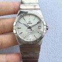 Replica Omega Constellation 123.10.38.21.02.004 38MM SSS Stainless Steel Silver Dial Swiss 8500