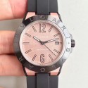 Replica Bvlgari Diagono Magnesium 102364 GF PVD Pink Dial M9015