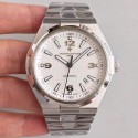 Replica Vacheron Constantin Overseas 47040 JJ Stainless Steel White Dial M9015