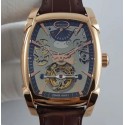 Replica Parmigiani Fleurier Kalpa XL Tourbillon 30 Second Chiaroscuro PF012512-01 BM Rose Gold Black Skeleton Dial Swiss PF501