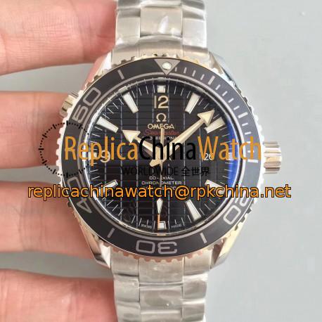 Replica Omega Seamaster Planet Ocean 600M 45.5MM Skyfall 007 OM Stainless Steel Black Dial Swiss 8501