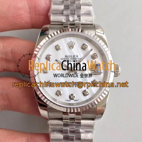 Replica Rolex Datejust 36MM 116234 MIT Stainless Steel 904L Mother Of Pearl Dial Swiss 3135