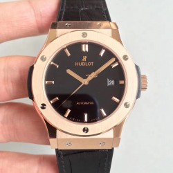 Replica Hublot Classic Fusion King Gold 511.OX.1181.LR JJ Rose Gold Black Dial Swiss HUB1112