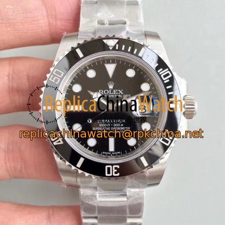 Replica Rolex Submariner Date 116610LN VR Stainless Steel Black Dial Swiss 2836-2