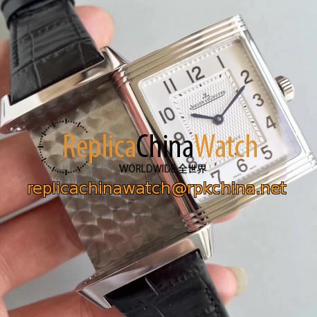 Replica Jaeger-LeCoultre Grande Reverso 986 N Stainless Steel Silver Dial Swiss JLC 986