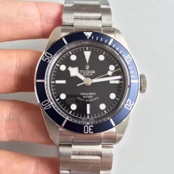 Replica Tudor Heritage Black Bay Blue 79220B ZF V4 Stainless Steel Black Dial Swiss 2824-2