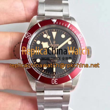 Replica Tudor Heritage Black Bay Red 79230R ZF V4 Stainless Steel Black Dial Swiss 2824-2