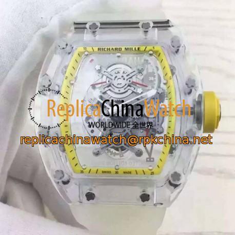 Replica Richard Mille RM056-01 Limtied Edition Yellow Dial M9015