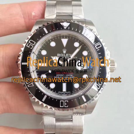 Replica Rolex Sea-Dweller 126600 50TH Anniversary 2018 N Stainless Steel Black Dial Swiss 2836-2