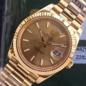 Replica Rolex Day-Date 40 228235 2018 EW Yellow Gold Rose Gold Dial Swiss 3255