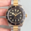 Replica Tudor Heritage Black Bay S&G M79733N-0002 ZF Stainless Steel & Rose Gold Black Dial Swiss 2824-2