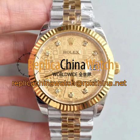 Replica Rolex Datejust 41 126333 41MM EW Stainless Steel & Yellow Gold Rolex Dial Swiss 3235