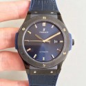 Replica Hublot Classic Fusion Ceramic Blue 511.CM.7170.LR SR Ceramic Blue Dial Swiss HUB1112