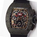 Replica Richard Mille RM011-FM Felipe Massa Chronograph Forged Carbon Gold Dial Swiss 7750