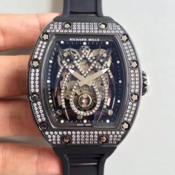 Replica Richard Mille 19-01 SF PVD & Diamond Diamond Spyder Dial M6T51