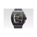 Replica Richard Mille RM59-01M Black Ceramic Black Skeleton Dial M8215