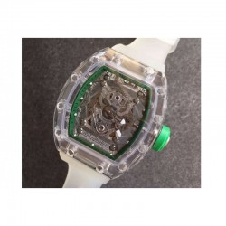 Replica Richard Mille RM056-02 Shappire Green & Skeleton Dial M9015