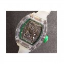 Replica Richard Mille RM056-02 Shappire Green & Skeleton Dial M9015