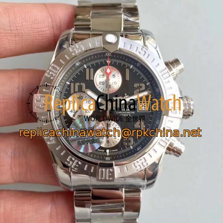 Replica Breitling Avenger II Automatic Chronograph A1338111/F564SS GF Stainless Steel Brown Dial Swiss 7750