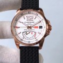 Replica Chopard Mille Miglia GT XL Power Reserve 161272-5001 N Rose Gold White Dial Swiss 2824-2