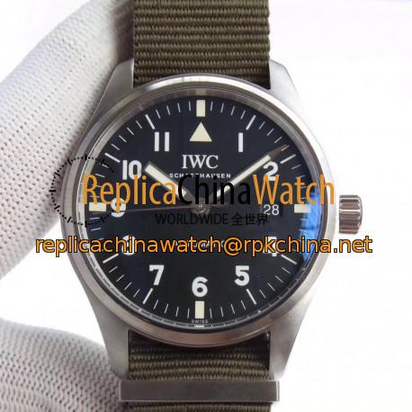 Replica IWC Pilot Mark XVIII Edition Tribute To Mark XI IW327007 MK Stainless Steel Black Dial Swiss 2892