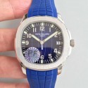 Replica Patek Philippe Aquanaut 5168G-001 PF Stainless Steel Blue Dial Swiss 324SC