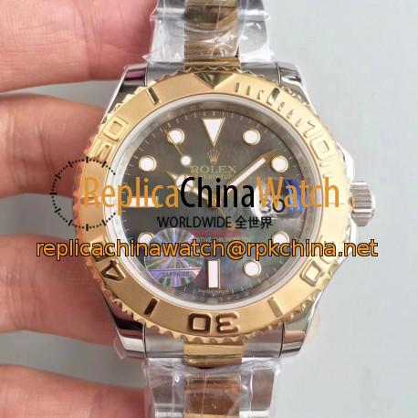 Replica Rolex Yacht-Master 40 116622 JF Stainless Steel & Yellow Gold Anthracite Dial Swiss 2836-2