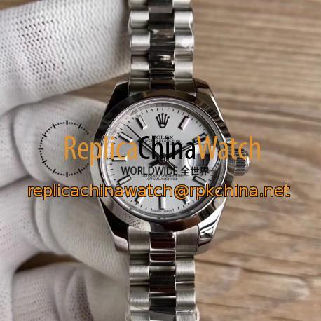 Replica Rolex Lady Datejust 28 279160 28MM WF Stainless Steel Silver Dial Swiss 2671