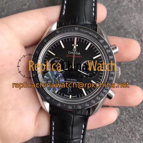 Replica Omega Speedmaster Moonwatch Co-Axial Chronograph 44.25MM 311.33.44.51.01.001 OM V2 Stainless Steel Black Dial Swiss 9300