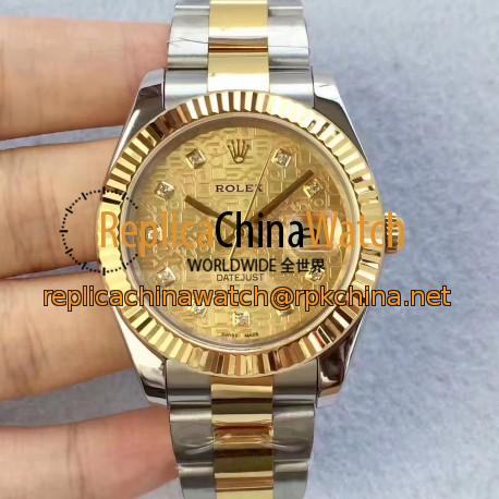 Replica Rolex Datejust II 126333 41MM N Stainless Steel & Yellow Gold Rolex Dial Swiss 2836-2