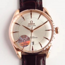 Replica Omega Seamaster Edizione Venezia 511.53.40.20.02.001 ZZ Rose Gold Silver Dial Swiss 8801