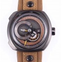 Replica SevenFriday Q2/03 N PVD Brown Dial Miyota 8215