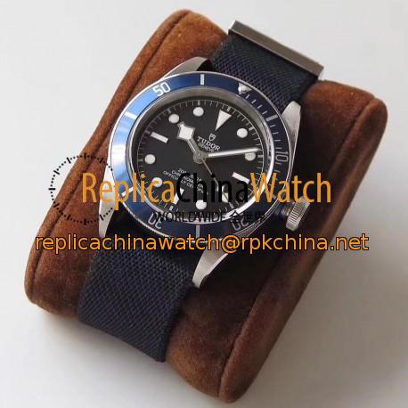 Replica Tudor Heritage Black Bay Blue 79230B ZF V4 Stainless Steel Black Dial Swiss 2824-2