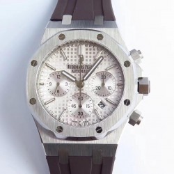 Replica Audemars Piguet Royal Oak Chronograph 26331 JH Stainless Steel Silver Dial Swiss 7750